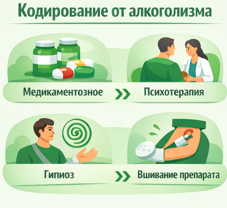 кодирование от алкоголизма в Щёлкино Санати